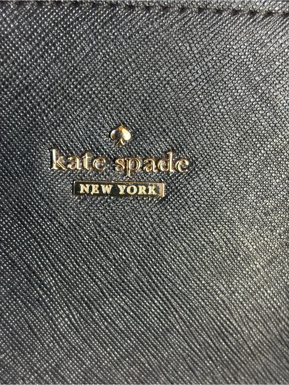 kate spade structured black